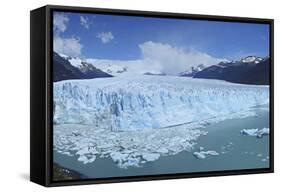 Perito Moreno Glacier, Panoramic View, Argentina, South America, January 2010-Mark Taylor-Framed Stretched Canvas