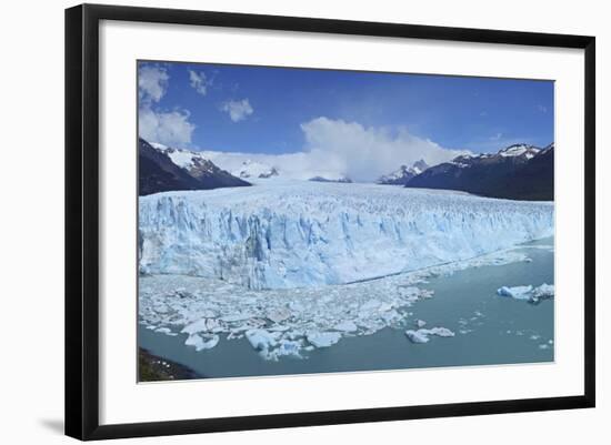 Perito Moreno Glacier, Panoramic View, Argentina, South America, January 2010-Mark Taylor-Framed Photographic Print