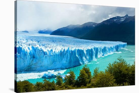 Perito Moreno GlacierPatagonia-null-Stretched Canvas