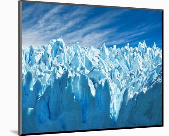 PeritoMoreno Glacier Patagonia-null-Mounted Art Print