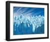 PeritoMoreno Glacier Patagonia-null-Framed Art Print