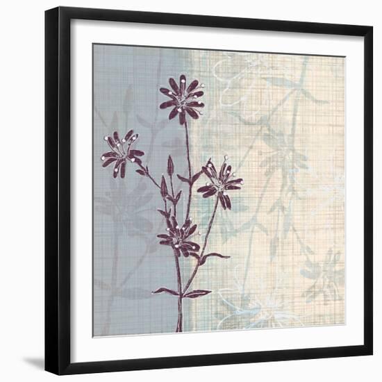 Periwinkle Fields I-Tandi Venter-Framed Giclee Print