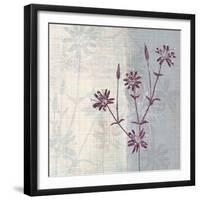 Periwinkle Fields II-Tandi Venter-Framed Giclee Print