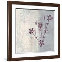 Periwinkle Fields II-Tandi Venter-Framed Giclee Print