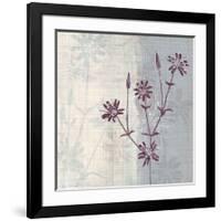 Periwinkle Fields II-Tandi Venter-Framed Giclee Print