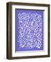 Periwinkle Olive Branches-Cat Coquillette-Framed Giclee Print