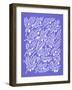 Periwinkle Olive Branches-Cat Coquillette-Framed Giclee Print