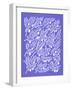 Periwinkle Olive Branches-Cat Coquillette-Framed Giclee Print