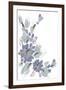 Periwinkle Patch III-June Vess-Framed Art Print