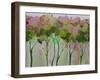 Periwinkle Trees-Boho Hue Studio-Framed Art Print