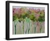 Periwinkle Trees-Boho Hue Studio-Framed Art Print