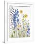 Periwinkle Wildflowers I-Sandra Iafrate-Framed Art Print