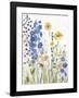 Periwinkle Wildflowers I-Sandra Iafrate-Framed Art Print