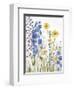 Periwinkle Wildflowers I-Sandra Iafrate-Framed Art Print