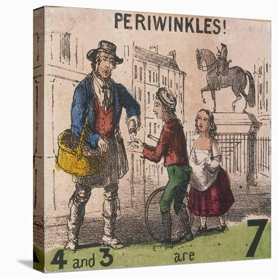 Periwinkles!, Cries of London, C1840-TH Jones-Stretched Canvas