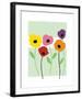 Perky Poppies-Muriel Verger-Framed Giclee Print