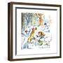 Perky Puppet - Jack & Jill-Barbara Werner-Framed Giclee Print