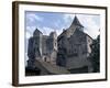 Pernstejn Castle, Nedvedice, Moravia-null-Framed Giclee Print