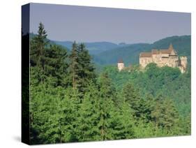 Pernstejn Fortress, 13th Century, South Moravia, Czech Republic, Europe-Upperhall Ltd-Stretched Canvas