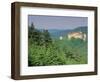 Pernstejn Fortress, 13th Century, South Moravia, Czech Republic, Europe-Upperhall Ltd-Framed Photographic Print