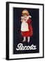 Perola Hot Chocolate Advertisement Poster-null-Framed Giclee Print