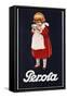 Perola Hot Chocolate Advertisement Poster-null-Framed Stretched Canvas