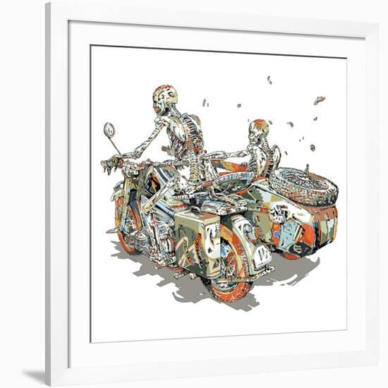 Perpetual Sentinel-HR-FM-Framed Art Print