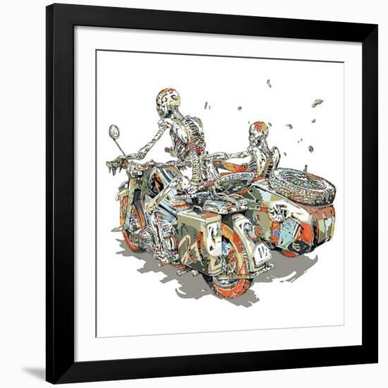 Perpetual Sentinel-HR-FM-Framed Art Print