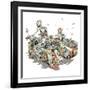 Perpetual Sentinel-HR-FM-Framed Art Print