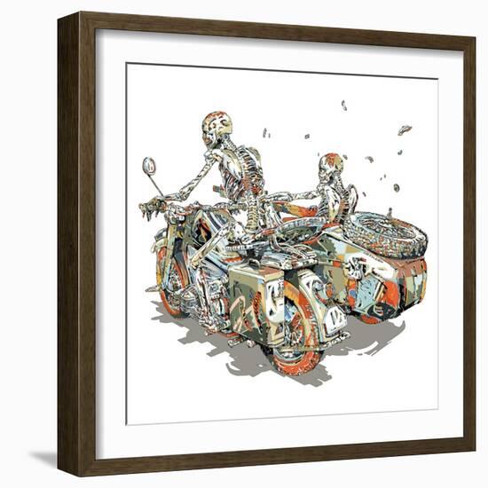 Perpetual Sentinel-HR-FM-Framed Art Print