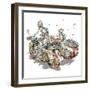 Perpetual Sentinel-HR-FM-Framed Art Print