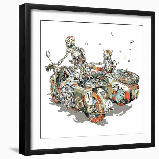 Perpetual Sentinel-HR-FM-Framed Art Print