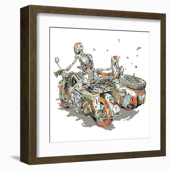 Perpetual Sentinel-HR-FM-Framed Art Print