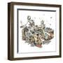 Perpetual Sentinel-HR-FM-Framed Art Print