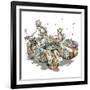 Perpetual Sentinel-HR-FM-Framed Art Print