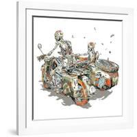 Perpetual Sentinel-HR-FM-Framed Art Print