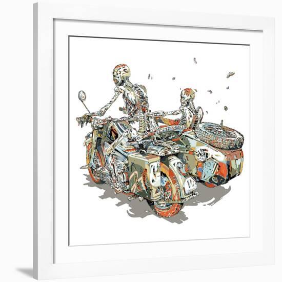 Perpetual Sentinel-HR-FM-Framed Art Print