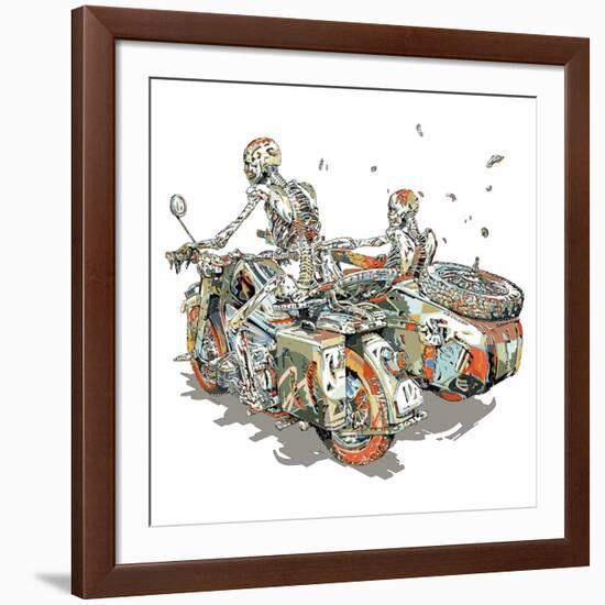 Perpetual Sentinel-HR-FM-Framed Art Print