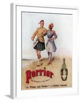 Perrier Advertisment-null-Framed Giclee Print