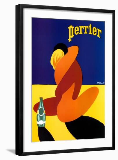 Perrier-Bernard Villemot-Framed Art Print