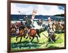 Perry Lands in Japan-English School-Framed Giclee Print