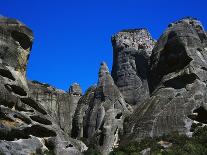 Rock Towers of Meteora-Perry Mastrovito-Mounted Photographic Print