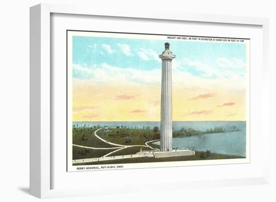 Perry Memorial, Put-In-Bay-null-Framed Art Print