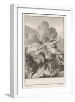 Persephone Is Abducted by Hades and Taken to His Underworld Kingdom-null-Framed Art Print