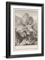 Persephone Is Abducted by Hades and Taken to His Underworld Kingdom-null-Framed Art Print