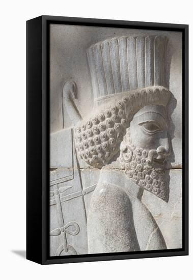 Persepolis Archeological Site, Iran, Western Asia-Eitan Simanor-Framed Stretched Canvas