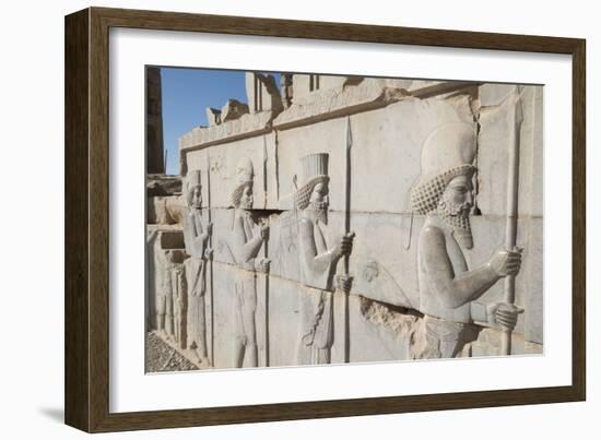 Persepolis Archeological Site, Iran, Western Asia-Eitan Simanor-Framed Photographic Print