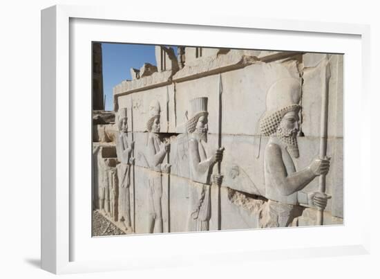 Persepolis Archeological Site, Iran, Western Asia-Eitan Simanor-Framed Photographic Print