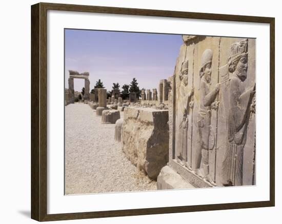 Persepolis, Unesco World Heritage Site, Iran, Middle East-Sergio Pitamitz-Framed Photographic Print