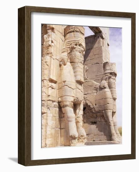 Persepolis, Unesco World Heritage Site, Iran, Middle East-Sergio Pitamitz-Framed Photographic Print